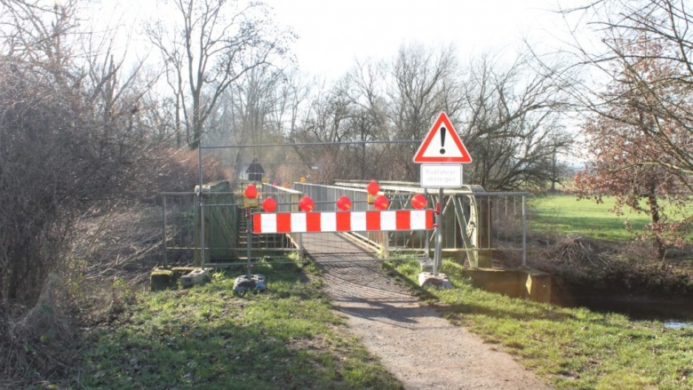 Schluff-Brücke bei Oedt muss rasch saniert werden