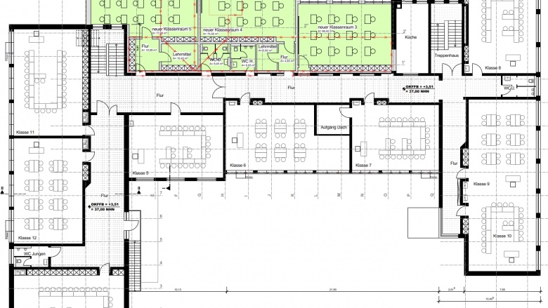 Masterplan Schulzentrum Grefrath und Anbau Grundschule