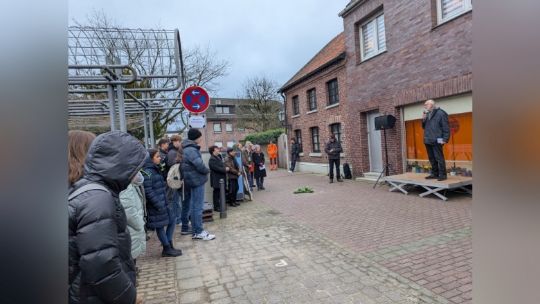 Stolperstein-Verlegung Grefrath