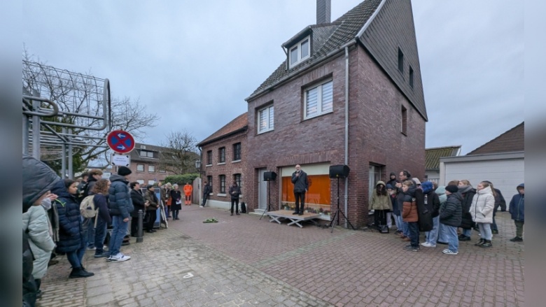 Stolperstein-Verlegung Grefrath