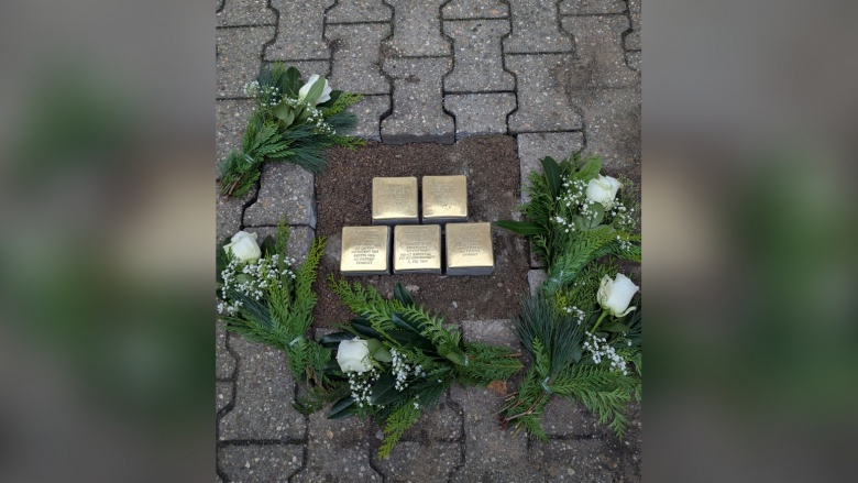 Stolperstein-Verlegung Grefrath