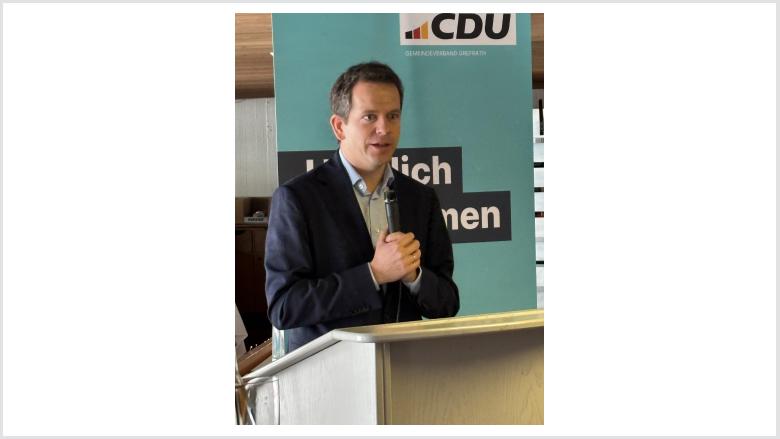 Dr. Martin Plum beim CDU-Neujahrsempfang 2025